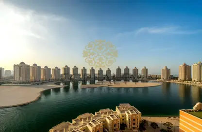 Apartment - 2 Bedrooms - 3 Bathrooms for rent in Viva East - Viva Bahriyah - The Pearl Island - Doha