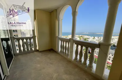 Apartment - 1 Bedroom - 2 Bathrooms for rent in Viva Central - Viva Bahriyah - The Pearl Island - Doha