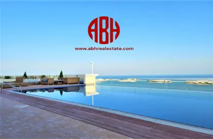 Pool image for: Apartment - 1 Bedroom - 2 Bathrooms for rent in Viva Central - Viva Bahriyah - The Pearl Island - Doha, Image 1