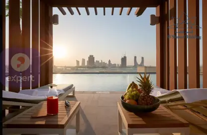 Apartment - 1 Bedroom - 1 Bathroom for rent in Viva West - Viva Bahriyah - The Pearl Island - Doha