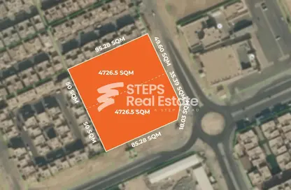 Map Location image for: Land - Studio for sale in Al Kheesa - Al Kheesa - Umm Salal Mohammed, Image 1