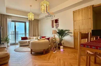 Apartment - 1 Bedroom - 2 Bathrooms for rent in Burj DAMAC Waterfront - Waterfront Residential - The Waterfront - Lusail