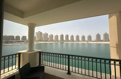 Townhouse - 1 Bedroom - 2 Bathrooms for rent in Viva East - Viva Bahriyah - The Pearl Island - Doha