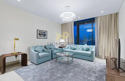 Apartment - 2 Bedrooms - 4 Bathrooms for rent in Lusail Residence - Marina District - Lusail