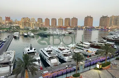 شقة - غرفة نوم - 2 حمامات للايجار في برج بورتو ارابيا 2 - بورتو أرابيا - جزيرة اللؤلؤة - الدوحة