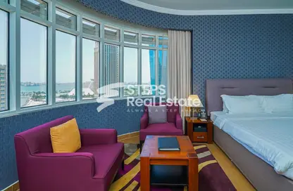 Apartment - Studio - 1 Bathroom for rent in West Bay Tower - West Bay - West Bay - Doha