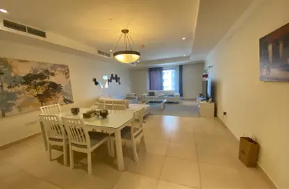 شقة - غرفة نوم - 2 حمامات للايجار في برج 4 - بورتو أرابيا - جزيرة اللؤلؤة - الدوحة