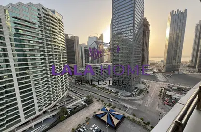 شقة - غرفة نوم - 2 حمامات للايجار في برج وست باي - الخليج الجنوبي - الخليج الغربي - الدوحة