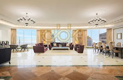 Apartment - 4 Bedrooms - 5 Bathrooms for rent in West Bay Tower - West Bay - West Bay - Doha