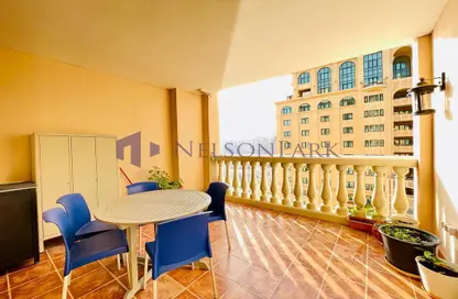 Terrace image for: Apartment - 2 Bedrooms - 3 Bathrooms for rent in Tower 16 - Porto Arabia - The Pearl Island - Doha, Image 1