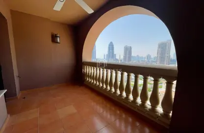 Apartment - 1 Bedroom - 2 Bathrooms for rent in Bab Al Riviera - Porto Arabia - The Pearl Island - Doha