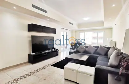 Apartment - 2 Bedrooms - 3 Bathrooms for sale in East Porto Drive - Porto Arabia - The Pearl Island - Doha