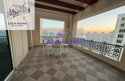 Penthouse - 7 Bedrooms - 7+ Bathrooms for rent in Viva West - Viva Bahriyah - The Pearl Island - Doha