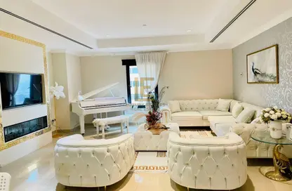 شقة - غرفة نوم - 3 حمامات للايجار في طريق بورتو الغربي - بورتو أرابيا - جزيرة اللؤلؤة - الدوحة