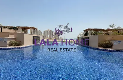 Apartment - 3 Bedrooms - 4 Bathrooms for rent in Viva West - Viva Bahriyah - The Pearl Island - Doha