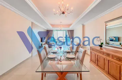 شقة - غرفة نوم - 2 حمامات للايجار في فيفا غرب - فيفا بحرية - جزيرة اللؤلؤة - الدوحة