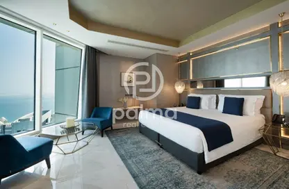 شقق فندقية - غرفة نوم - 2 حمامات للبيع في مساكن واجنحة سينتارا ويست باي الدوحة - شارع الدبلوماسي - الخليج الغربي - الدوحة