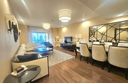 Apartment - 1 Bedroom - 2 Bathrooms for rent in Al Mutahidah Tower - Viva Bahriyah - The Pearl Island - Doha