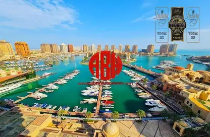شقة - 3 غرف نوم - 4 حمامات للايجار في بوابة المارينا - بورتو أرابيا - جزيرة اللؤلؤة - الدوحة