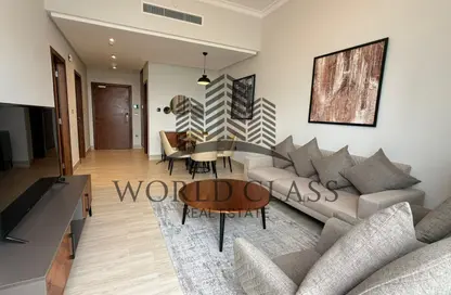 Apartment - 1 Bedroom - 2 Bathrooms for rent in Lusail Marina Heights - Marina District - Lusail