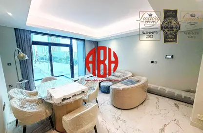 Apartment - 2 Bedrooms - 3 Bathrooms for rent in Lusail Marina Heights - Marina District - Lusail Apartment - 2 Bedrooms - 3 Bathrooms for rent in Lusail Marina Heights - Marina District - Lusail