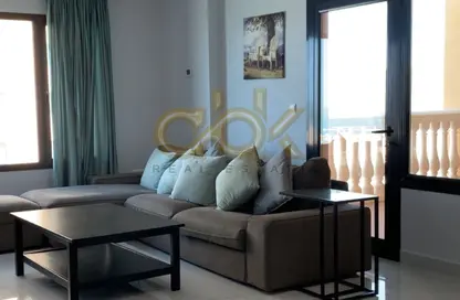 Apartment - 1 Bedroom - 2 Bathrooms for rent in East Porto Drive - Porto Arabia - The Pearl Island - Doha