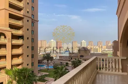 شقة - غرفة نوم - 2 حمامات للبيع في طريق بورتو الغربي - بورتو أرابيا - جزيرة اللؤلؤة - الدوحة