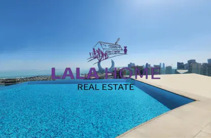 Apartment - 2 Bedrooms - 4 Bathrooms for rent in FJ9 Residential Tower - Marina District - Lusail