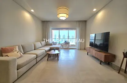 Apartment - 1 Bedroom - 2 Bathrooms for rent in Al Mutahidah Tower - Viva Bahriyah - The Pearl Island - Doha