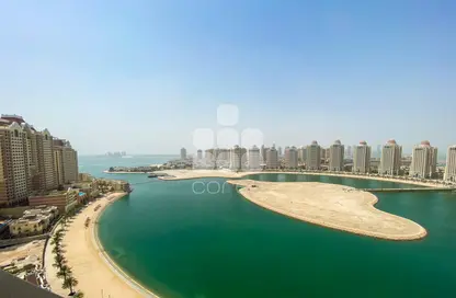 شقة - 2 غرف نوم - 3 حمامات للايجار في فيفا بحرية شرق - فيفا بحرية - جزيرة اللؤلؤة - الدوحة