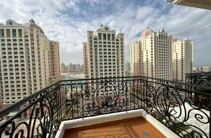 Balcony image for: Apartment - 2 Bedrooms - 2 Bathrooms for rent in Murano - Qanat Quartier - The Pearl Island - Doha, Image 1