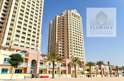 Apartment - 1 Bedroom - 2 Bathrooms for rent in Viva Bahriyah - The Pearl Island - Doha