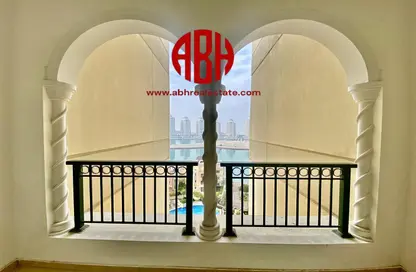 Balcony image for: Apartment - 3 Bedrooms - 4 Bathrooms for rent in Viva West - Viva Bahriyah - The Pearl Island - Doha, Image 1