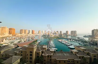 شقة - 3 غرف نوم - 5 حمامات للبيع في طريق بورتو الغربي - بورتو أرابيا - جزيرة اللؤلؤة - الدوحة
