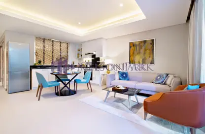 Apartment - 1 Bedroom - 2 Bathrooms for rent in Abraj Bay - Abraj Quartiers - The Pearl Island - Doha