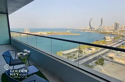 Apartment - 2 Bedrooms - 3 Bathrooms for rent in Lusail Residence - Marina District - Lusail
