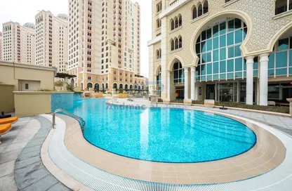 Apartment - 1 Bedroom - 1 Bathroom for rent in Danat Qatar - Porto Arabia - The Pearl Island - Doha