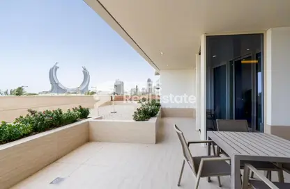 Apartment - 1 Bedroom - 2 Bathrooms for rent in Lusail Residence - Marina District - Lusail