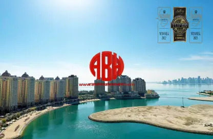 Apartment - Studio - 1 Bathroom for rent in Viva West - Viva Bahriyah - The Pearl Island - Doha
