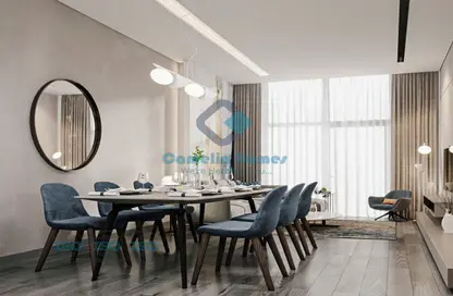 Dining Room image for: Apartment - 2 Bedrooms - 3 Bathrooms for sale in Marina District - Lusail, Image 1