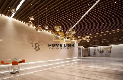 Office Space - Studio - 2 Bathrooms for rent in The E18hteen - Marina District - Lusail