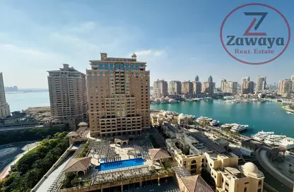 Water View image for: Apartment - 2 Bedrooms - 2 Bathrooms for rent in West Porto Drive - Porto Arabia - The Pearl Island - Doha, Image 1