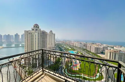 Apartment - 2 Bedrooms - 3 Bathrooms for rent in Floresta Gardens - Floresta Gardens - The Pearl Island - Doha