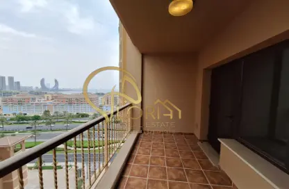 Apartment - 1 Bedroom - 2 Bathrooms for rent in East Porto Drive - Porto Arabia - The Pearl Island - Doha