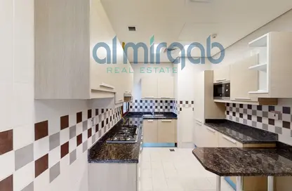 Kitchen image for: Apartment - 3 Bedrooms - 3 Bathrooms for rent in Fox Hills - Fox Hills - Lusail, Image 1