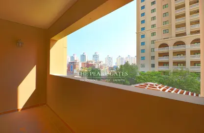Balcony image for: Apartment - 1 Bathroom for sale in East Porto Drive - Porto Arabia - The Pearl Island - Doha, Image 1