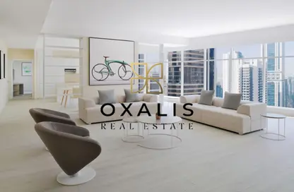 Apartment - 4 Bedrooms - 6 Bathrooms for rent in West Bay Tower - West Bay - West Bay - Doha
