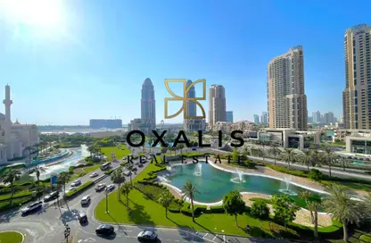 Apartment - 1 Bedroom - 2 Bathrooms for rent in East Porto Drive - Porto Arabia - The Pearl Island - Doha
