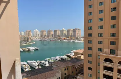 Water View image for: Apartment - 2 Bedrooms - 3 Bathrooms for sale in Piazza Arabia - Porto Arabia - The Pearl Island - Doha, Image 1