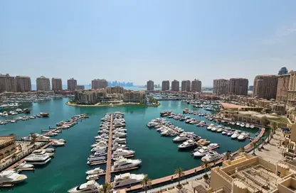 Apartment - 2 Bedrooms - 3 Bathrooms for rent in East Porto Drive - Porto Arabia - The Pearl Island - Doha